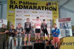St Pöltner Radmarathon Ladies Race Siegerehrung